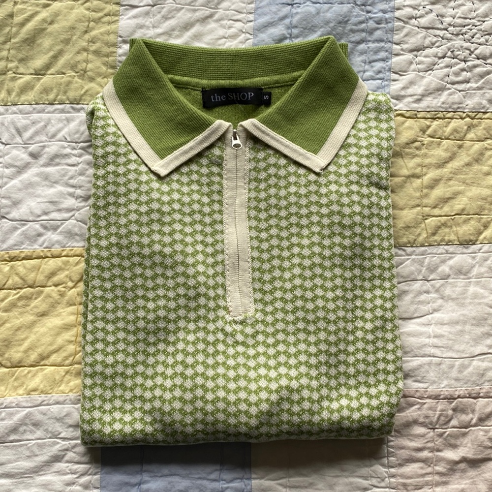 Men’s Knit Collared Tee